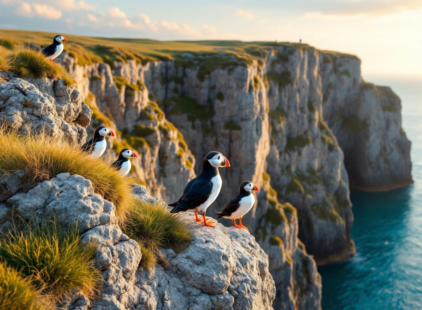 Alderney puffins: a birdwatcher's diary