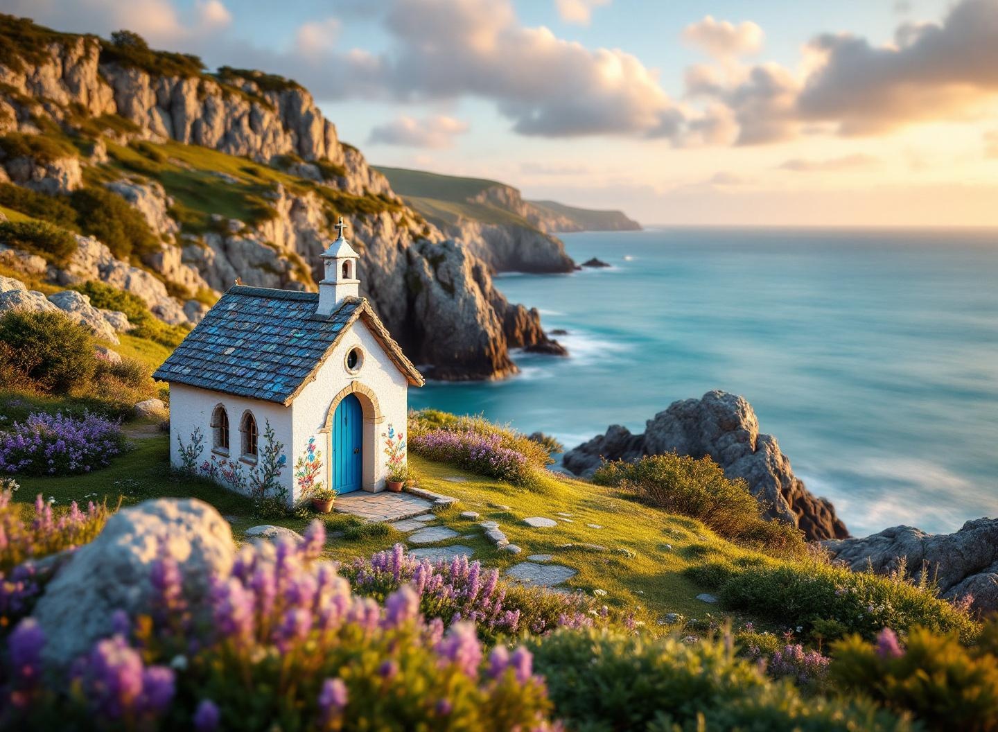 Little Chapel, Guernsey: the world's smallest chapel built from mosaics