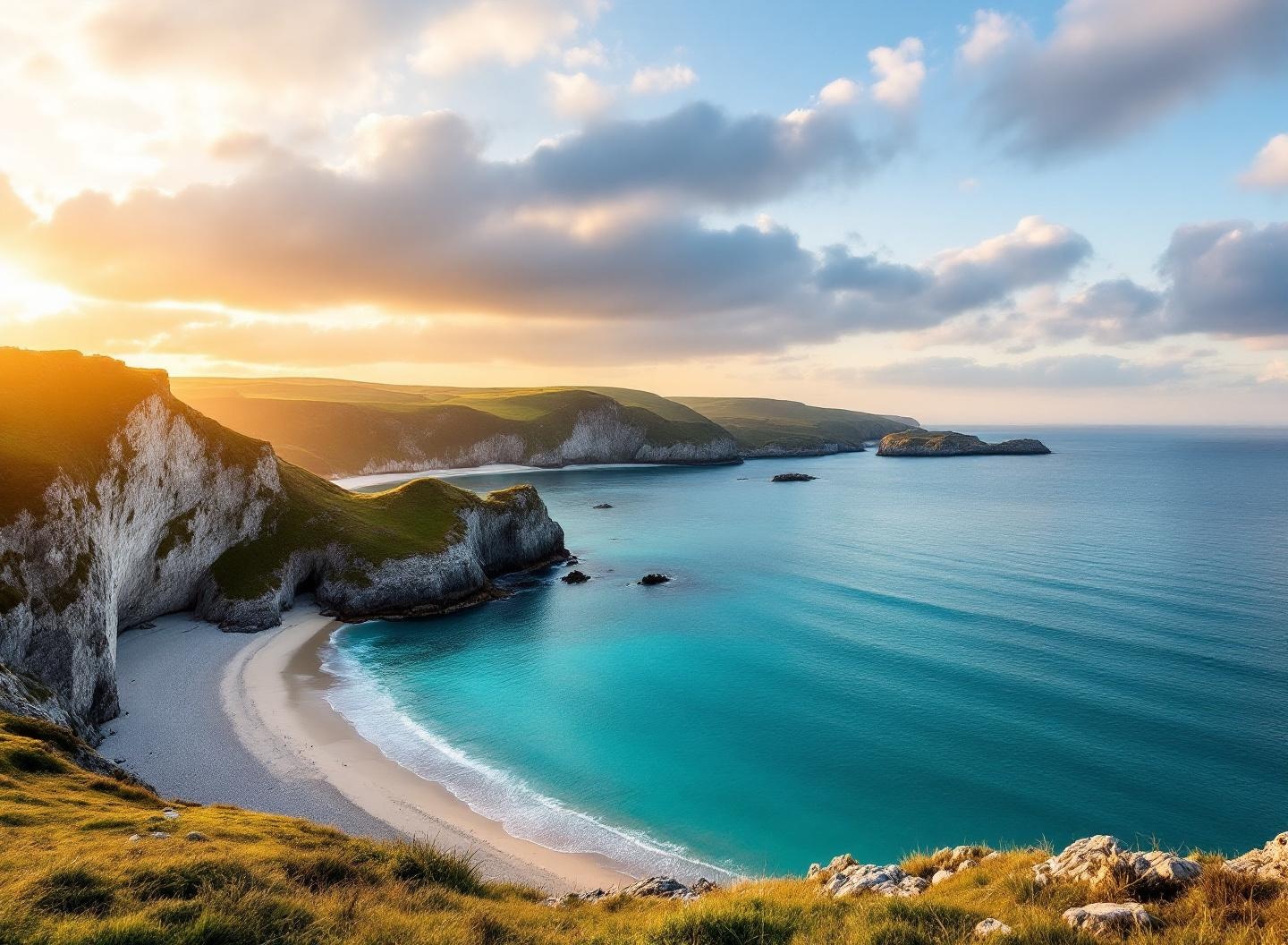 Plémont Bay — Jersey's most dramatic tidal beach