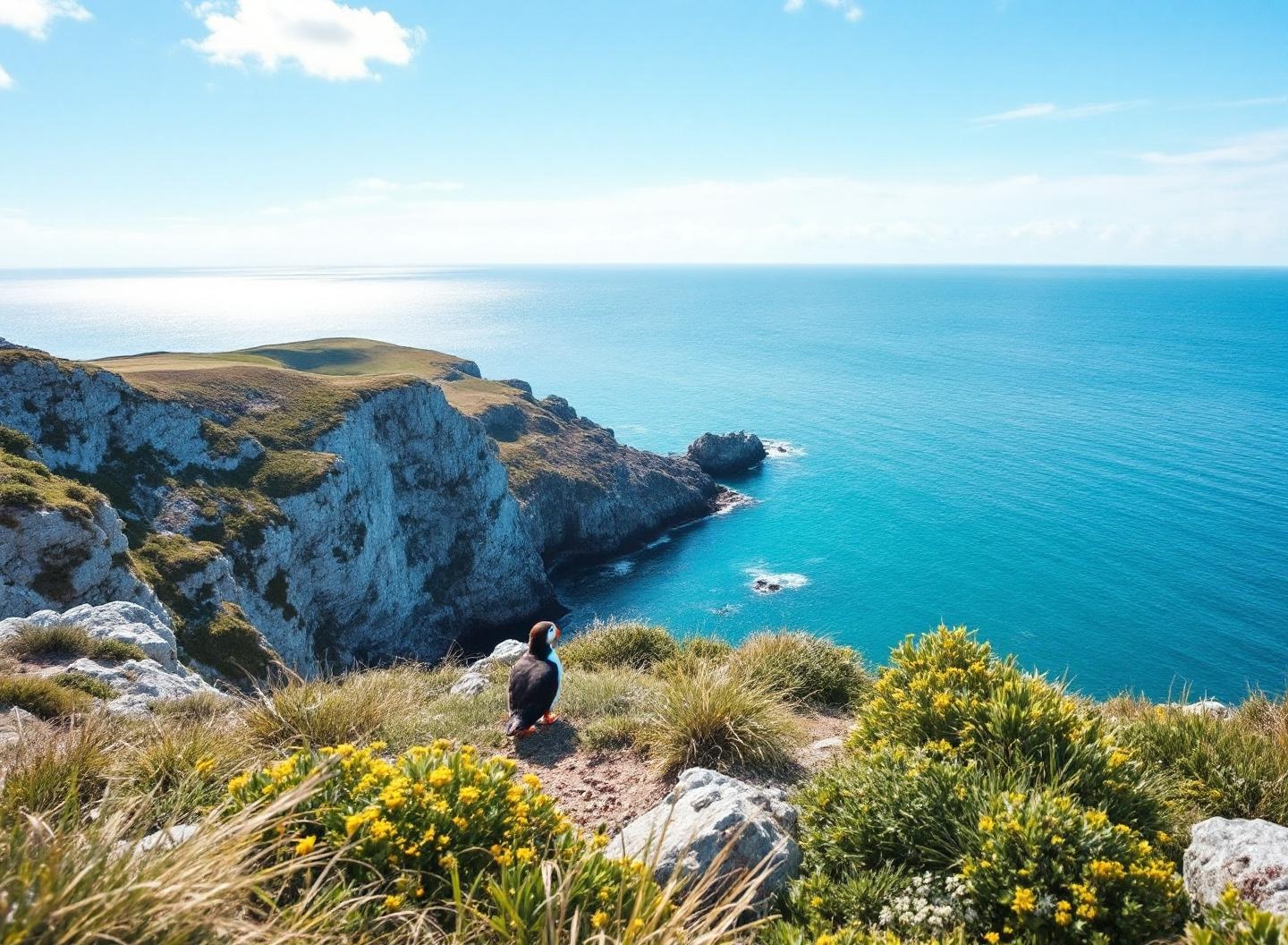 Alderney puffin watching: when, where, and how to see them